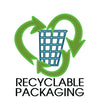 Symbol footersize recyclable